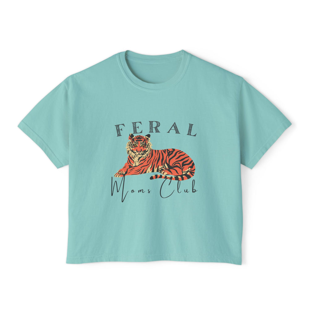 Feral Mom's Club Women's Boxy Tee