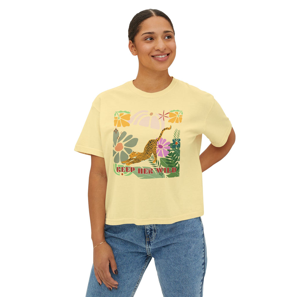 "Keep Her Wild" Women's Boxy Tee