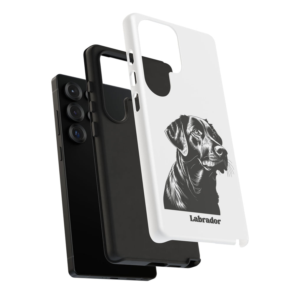 Black Lab Protective Phone Case