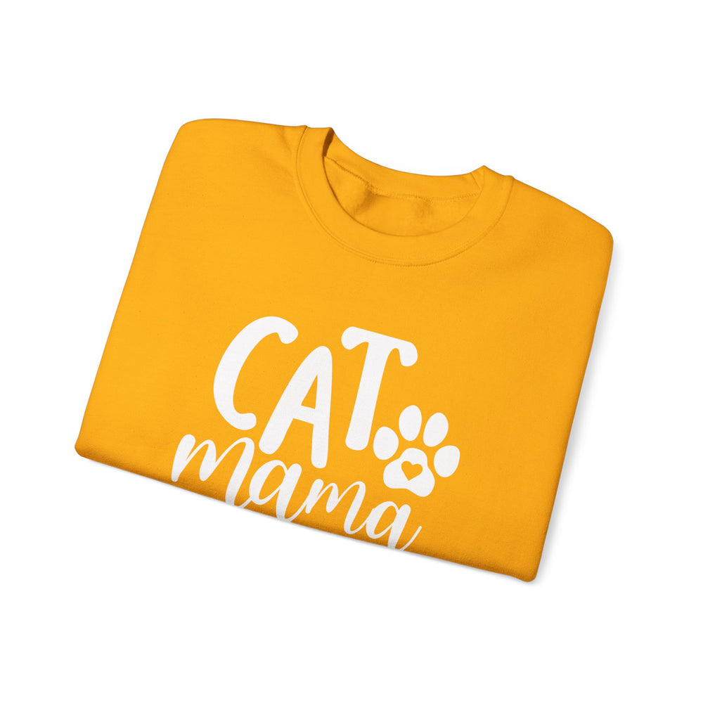 Cat Mama Crewneck Sweatshirt