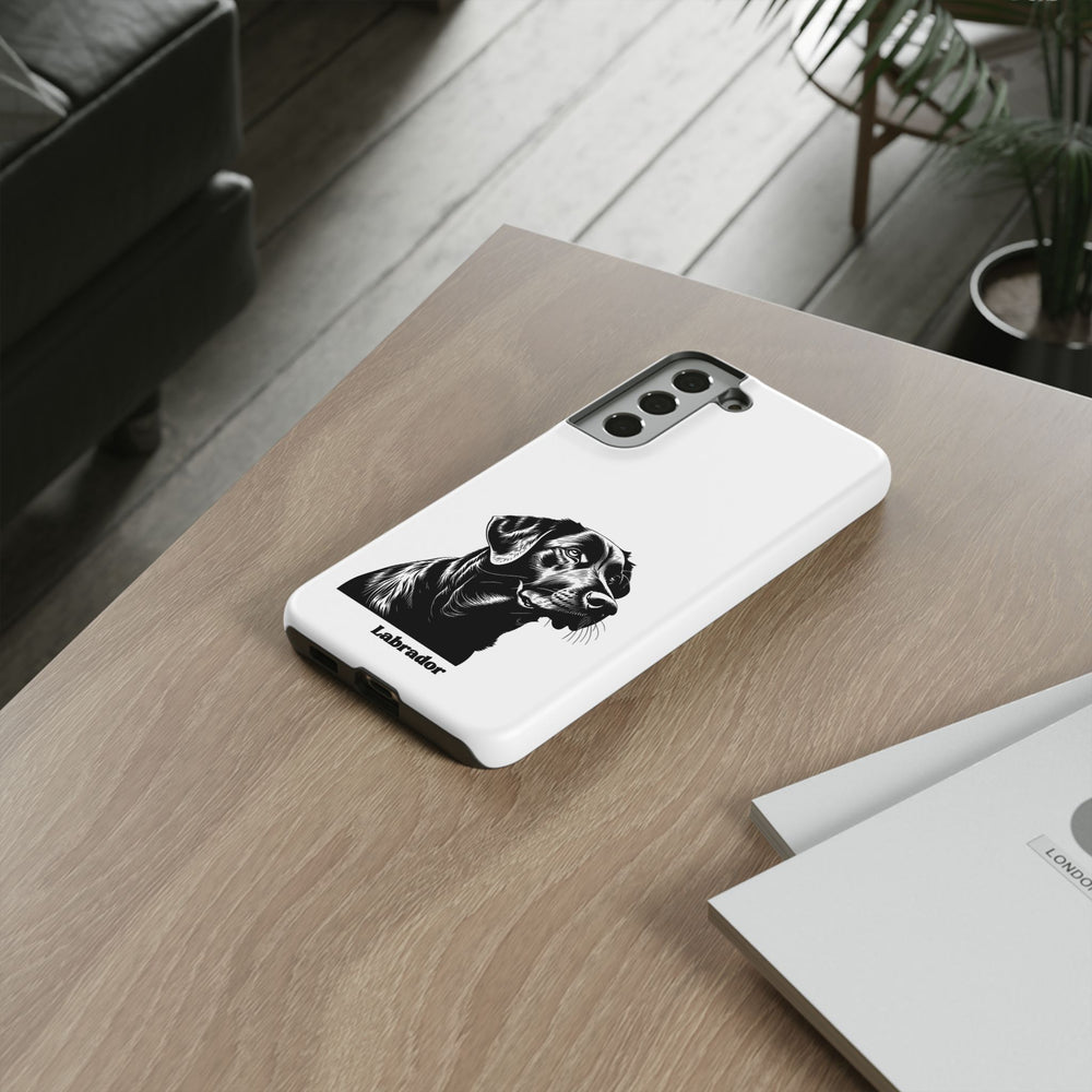 Black Lab Protective Phone Case