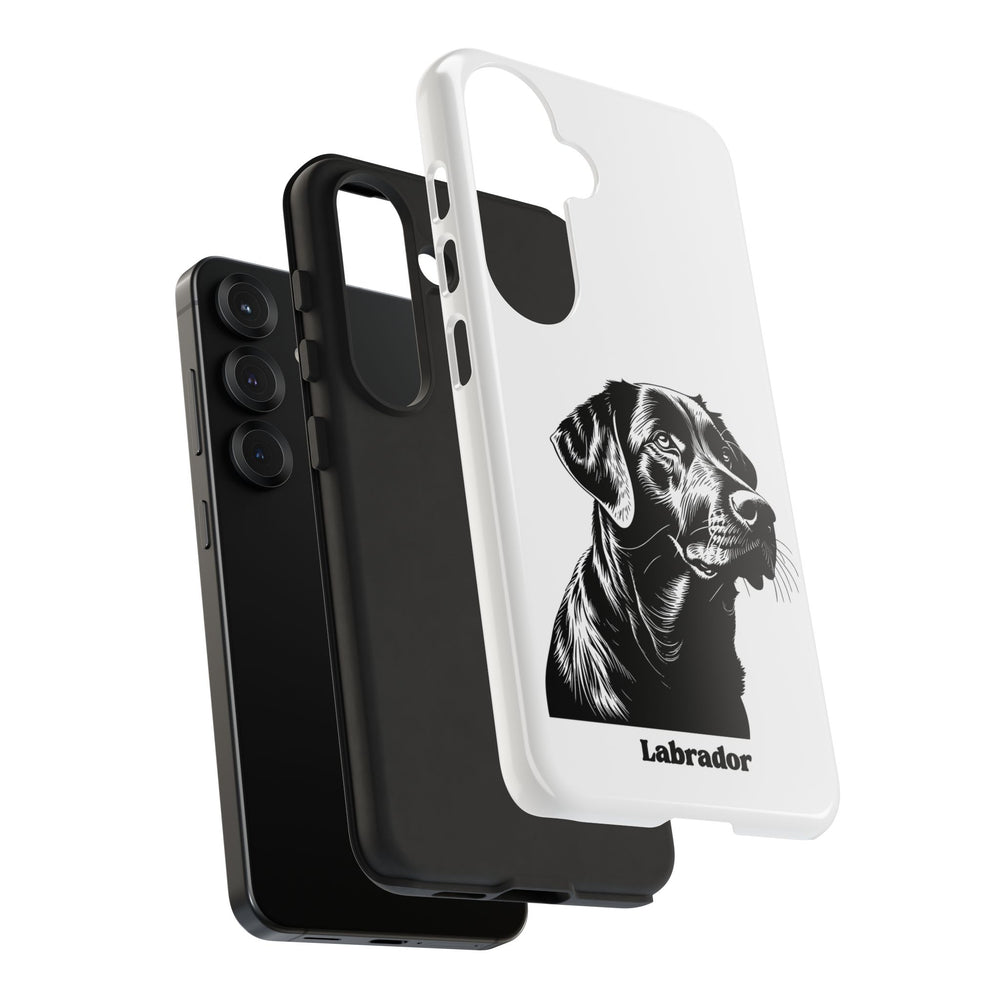 Black Lab Protective Phone Case