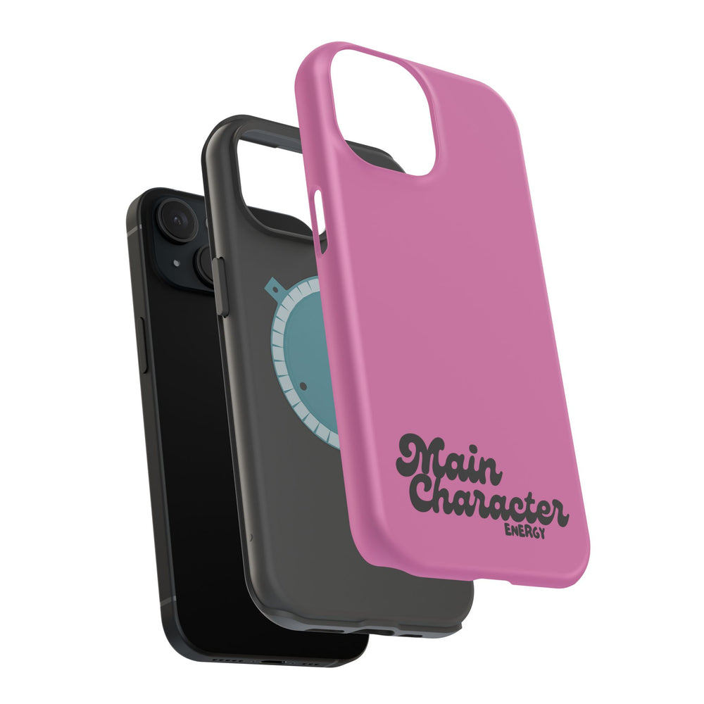 Main Character Energy Pink Edition Magnetic Tough iPhone 16, 15, 14, 13 Pro & Max Cases