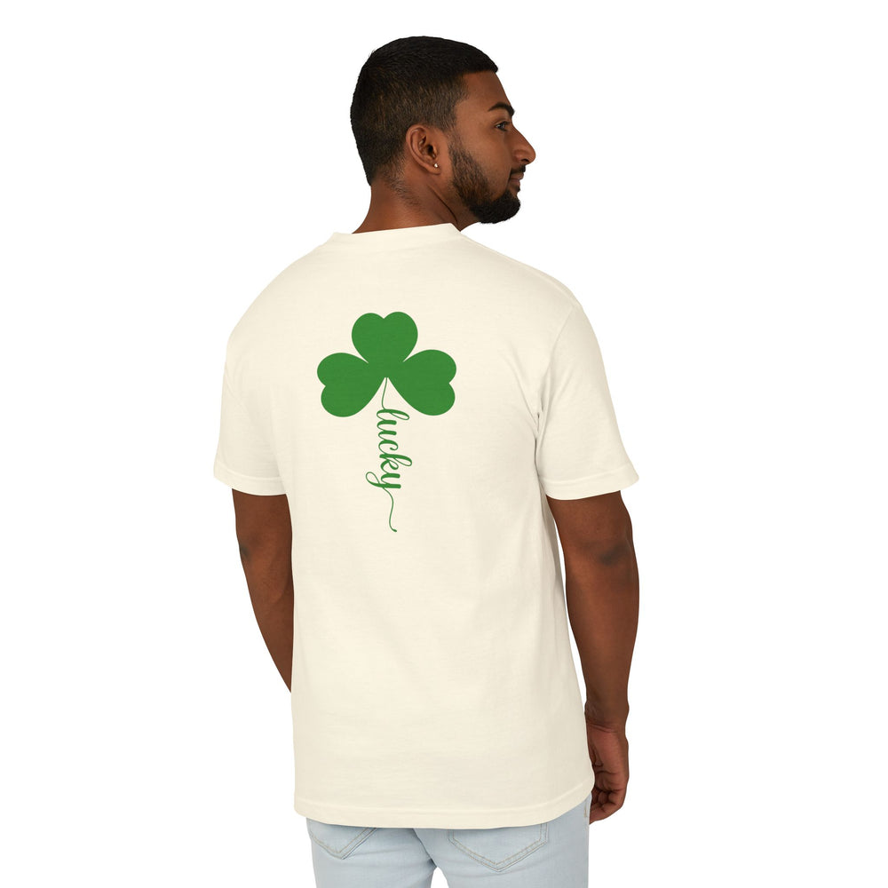 Lucky Clover Men's Cotton Tee 🍀