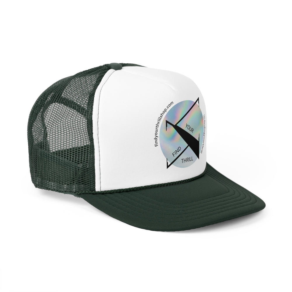 Find Your Thrill Hologram Trucker Cap