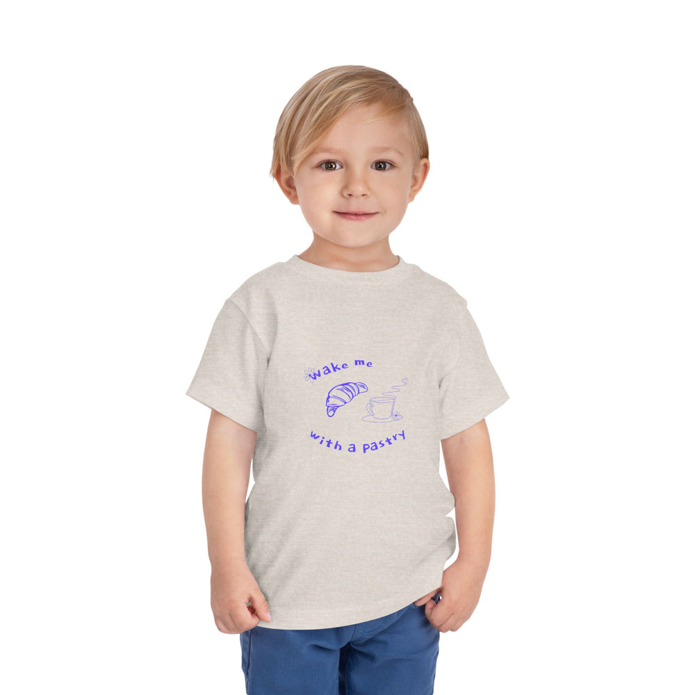 Wake Me With A Pastry Toddler Tee