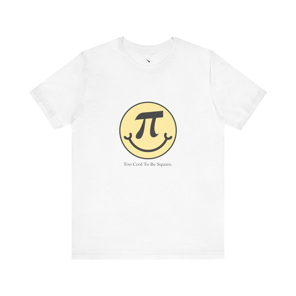 Pi Day Too Cool To Be Square Men's Jersey Short Sleeve Tee