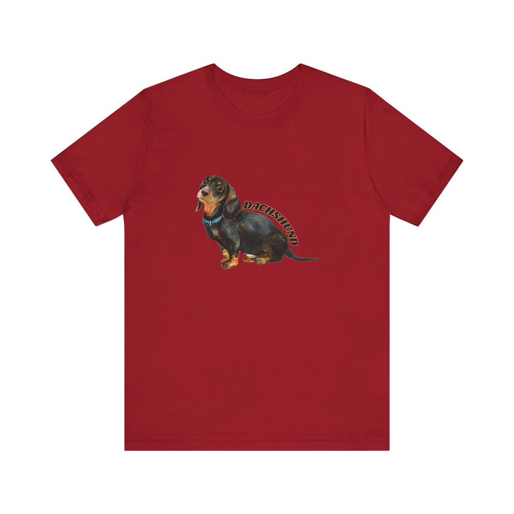 Dachshund Men's Jersey Short Sleeve Tee