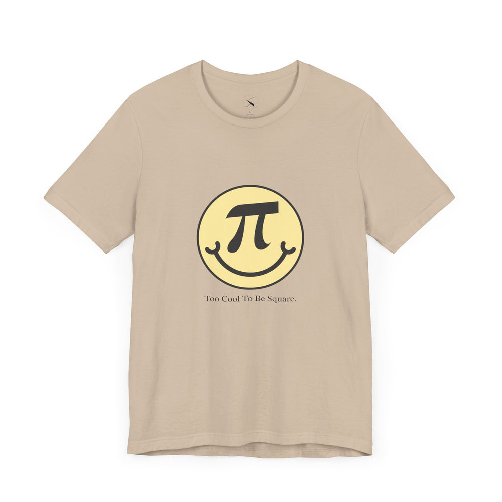 Pi Day Too Cool To Be Square Men's Jersey Short Sleeve Tee