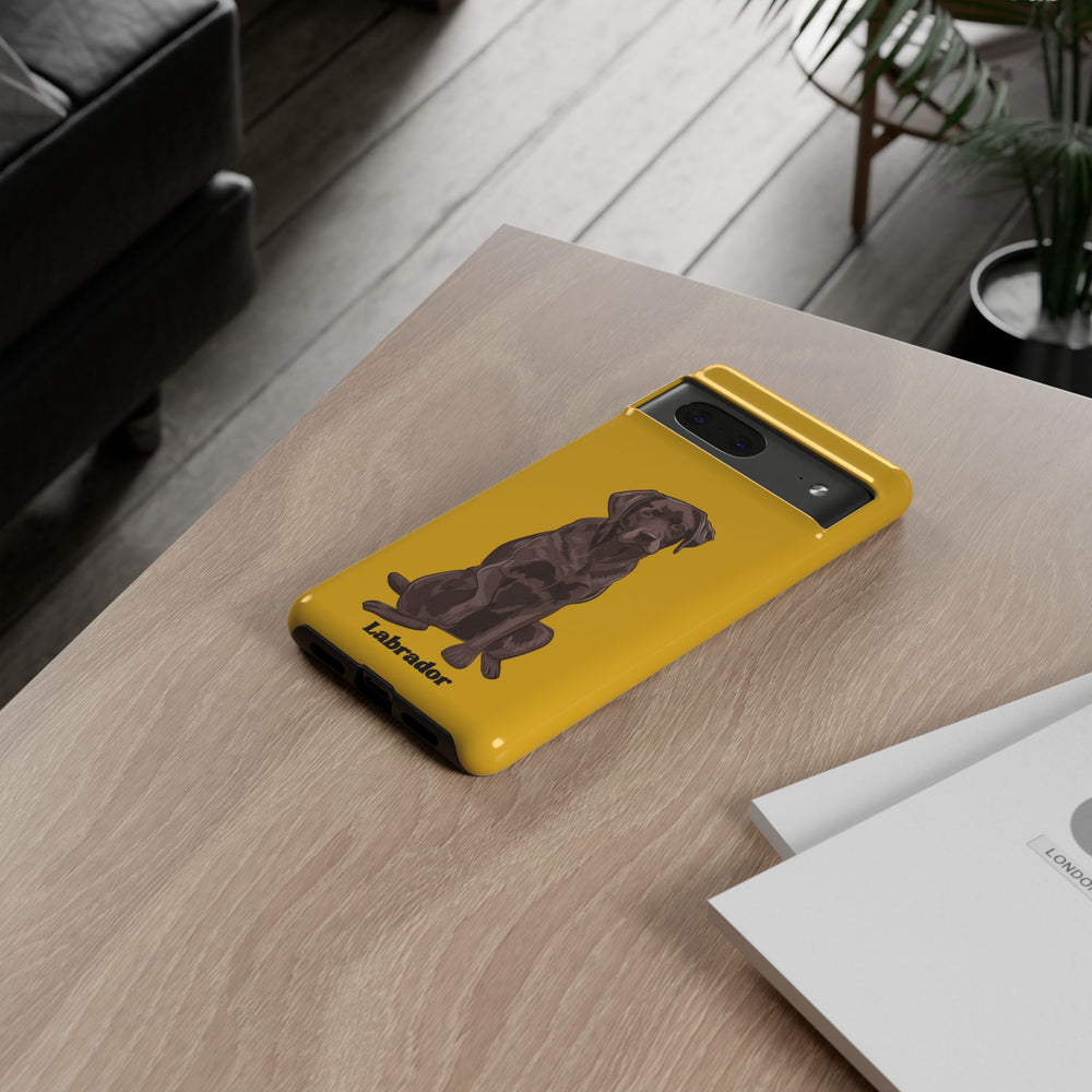Chocolate Lab Protective Phone Case