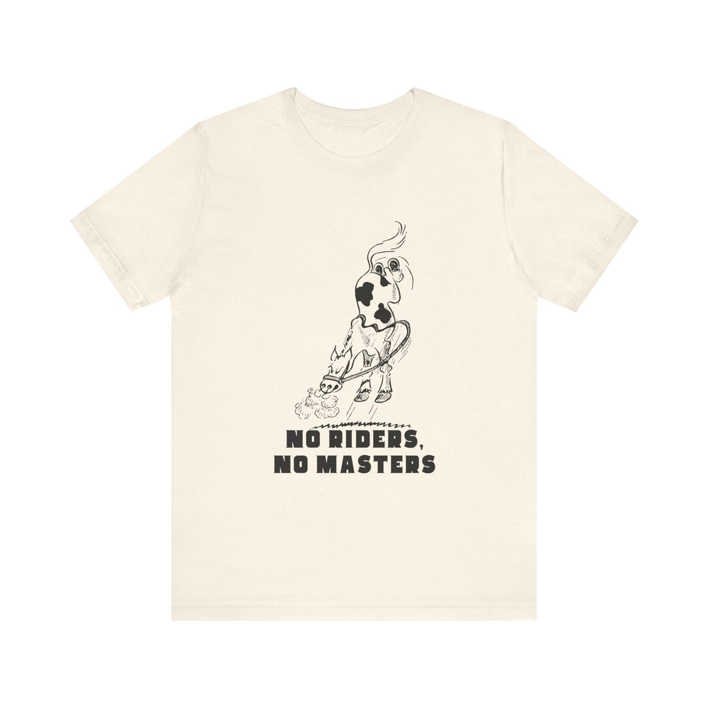 No Riders No Masters V.2 Jersey Short Sleeve Tee