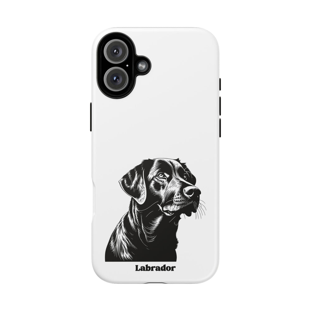 Black Lab Protective Phone Case