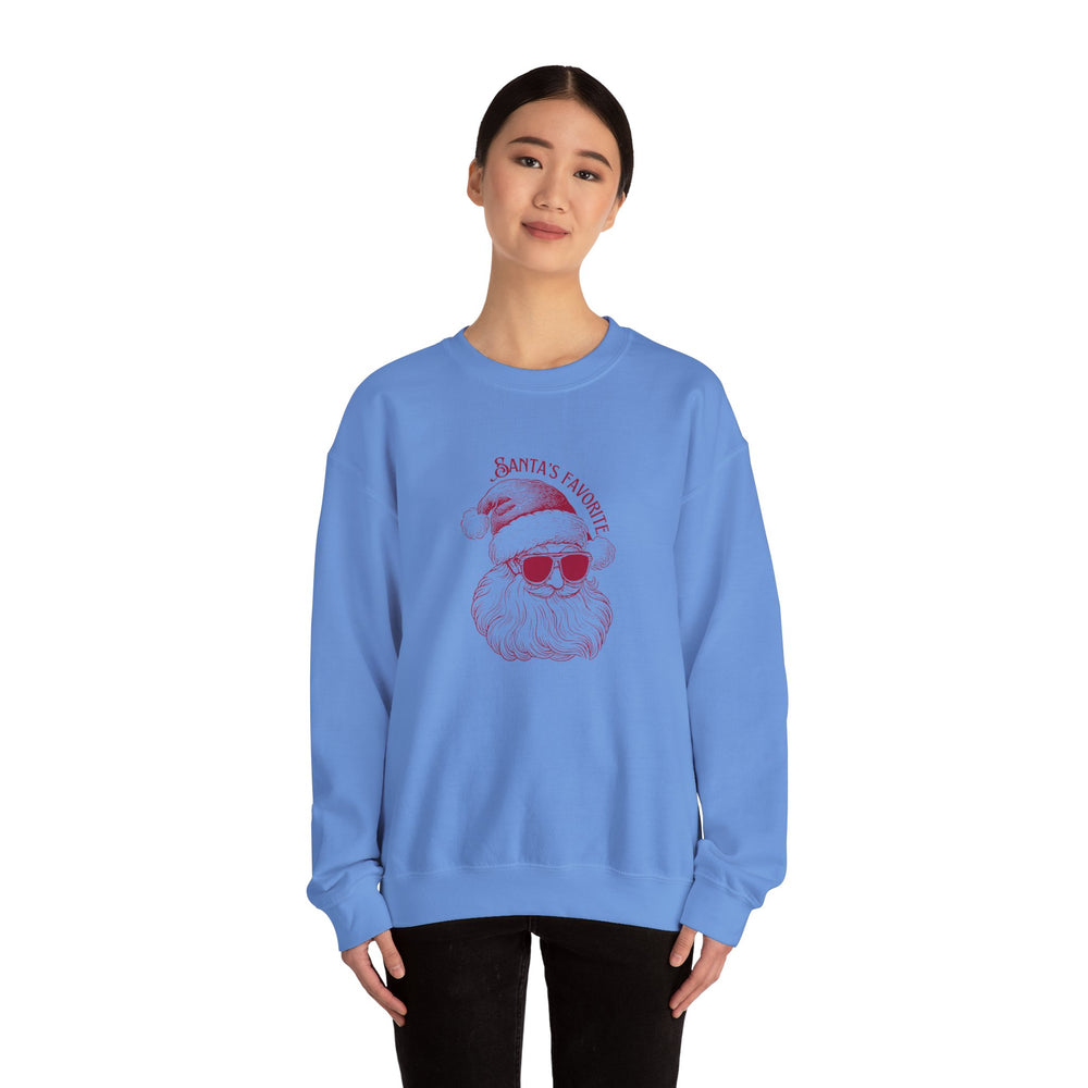 Santa's Favorite Crewneck Sweatshirt