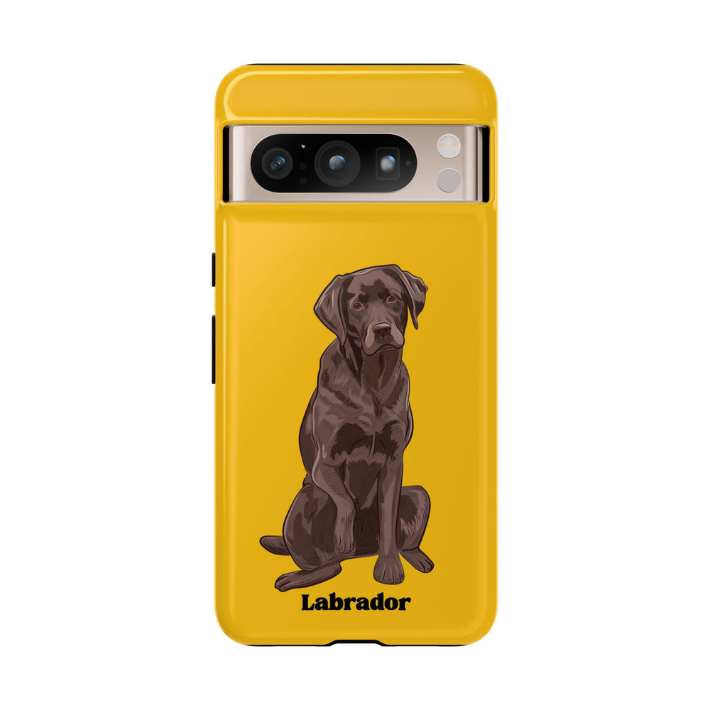 Chocolate Lab Protective Phone Case