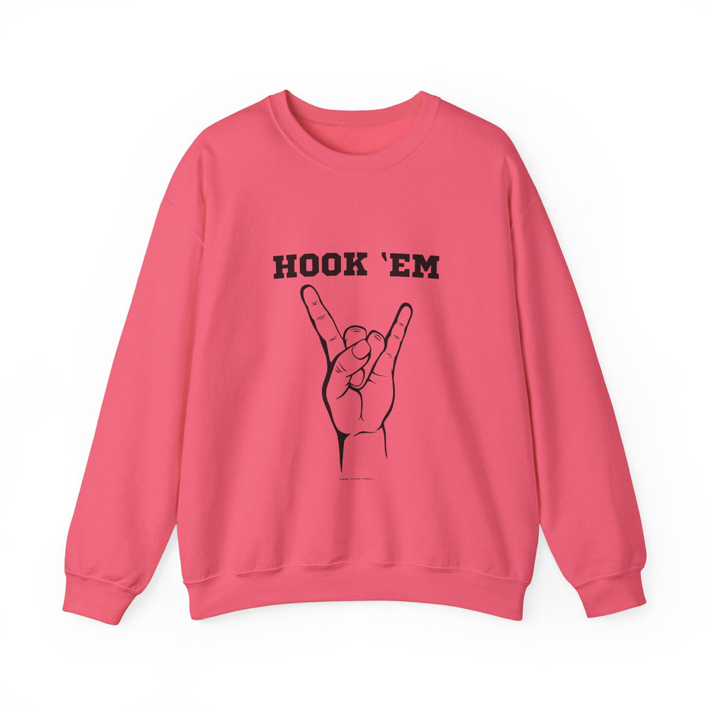 Hook 'Em Crewneck Sweatshirt
