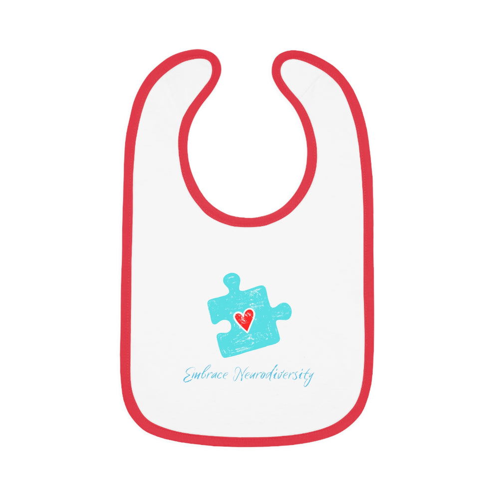 Embrace Neurodiversity Baby Jersey Bib
