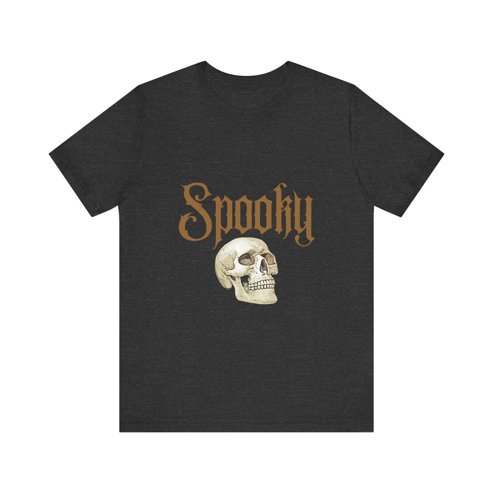 Spooky Skull Halloween Unisex Jersey Short Sleeve Tee