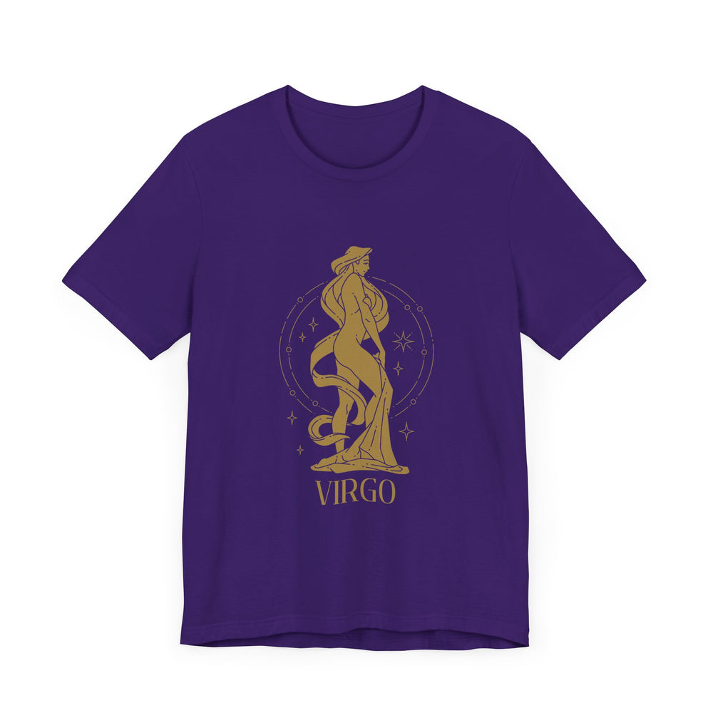 VIRGO zodiac Unisex Jersey Short Sleeve Tee