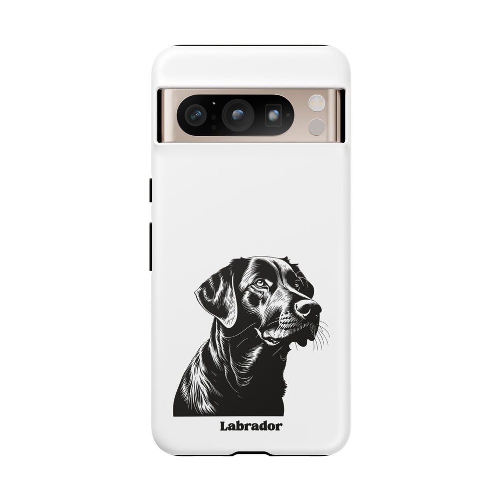 Black Lab Protective Phone Case