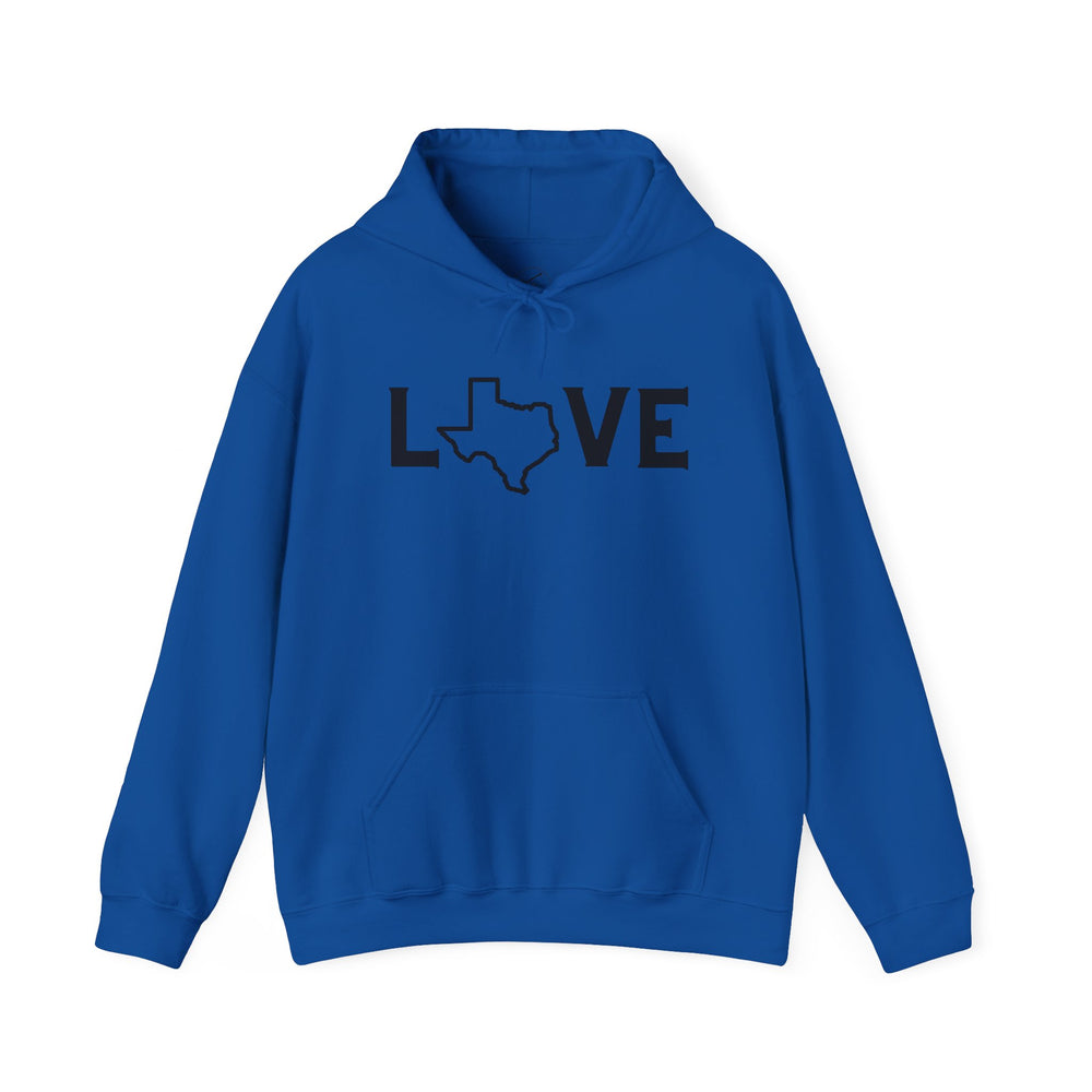 Texas Love Hoodie – Cozy Comfort with a Lone Star Twist