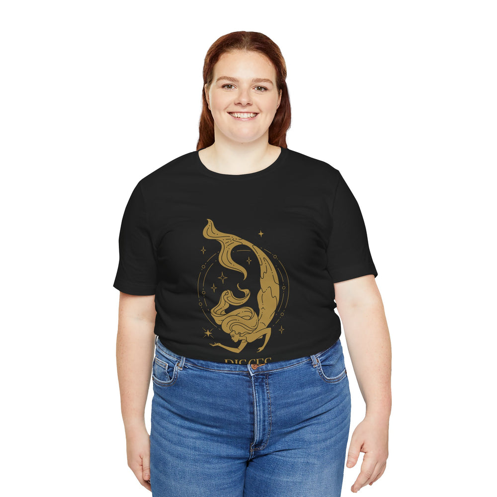 Pisces Constellation Zodiac Unisex Jersey Short Sleeve Tee