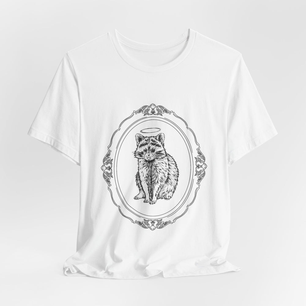 Racoon Angel Unisex Jersey Short Sleeve Tee