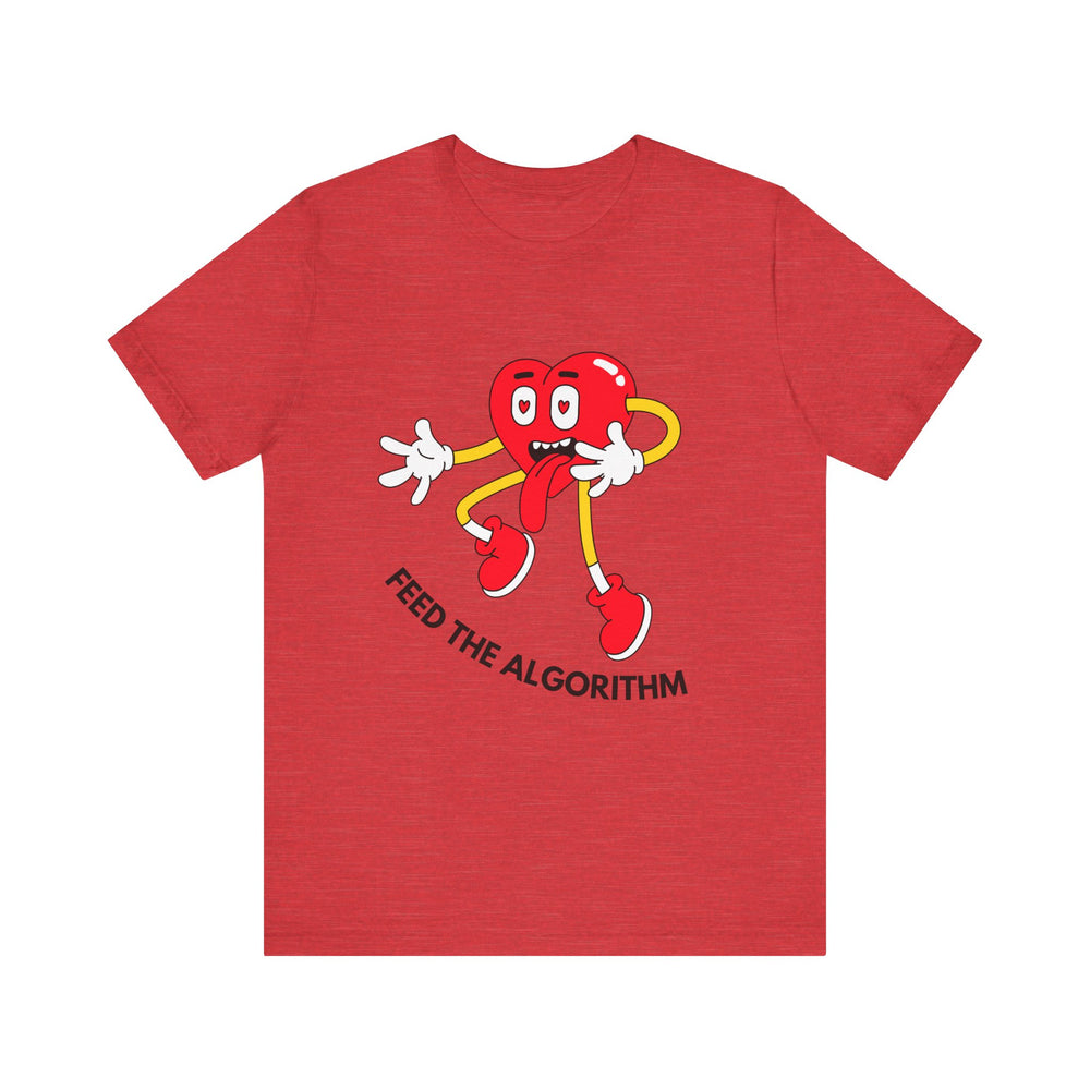 Feed The Algorithm Unisex Jersey Short Sleeve Tee