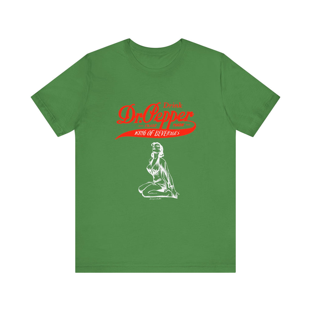 Drink Dr. Pepper Men's Short Sleeve PinUp Tee