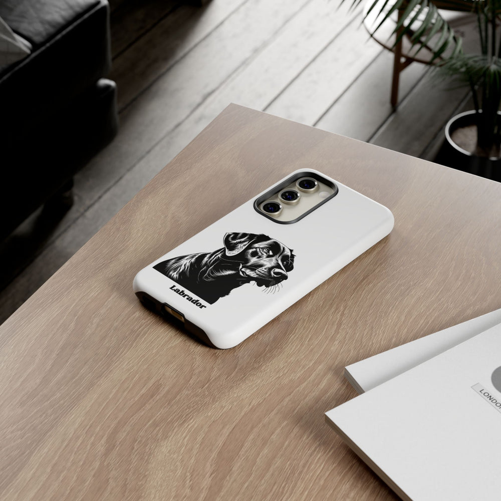 Black Lab Protective Phone Case