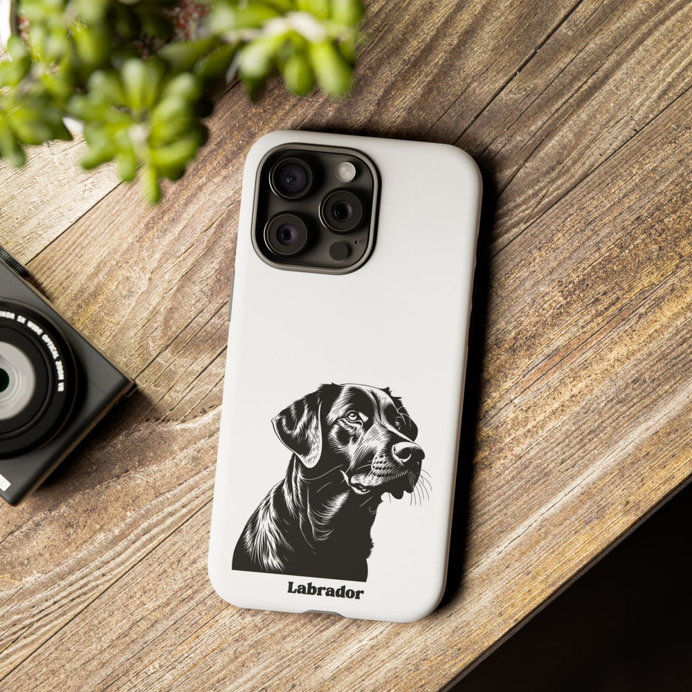 Black Lab Protective Phone Case