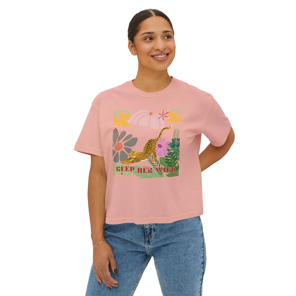 "Keep Her Wild" Women's Boxy Tee