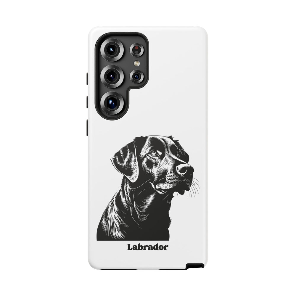 Black Lab Protective Phone Case
