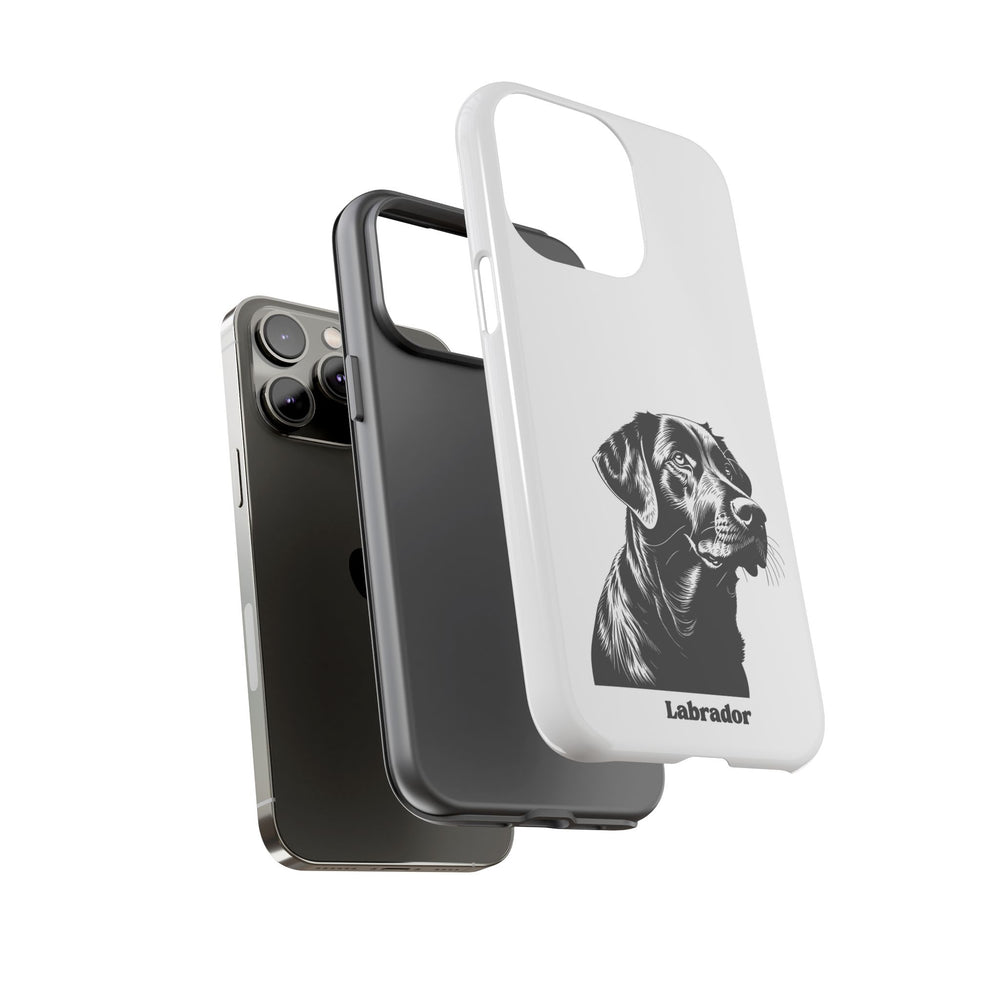 Black Lab Protective Phone Case