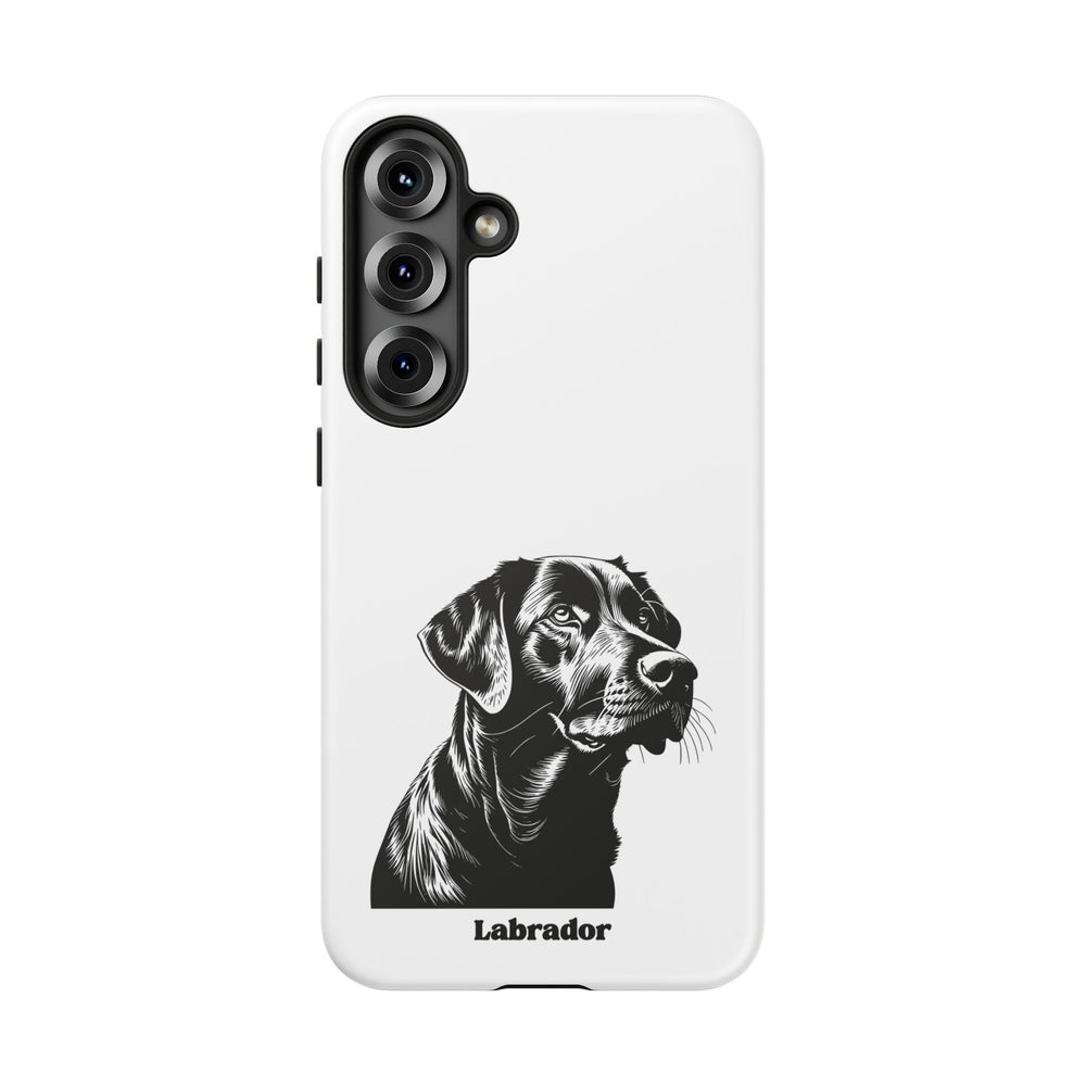 Black Lab Protective Phone Case