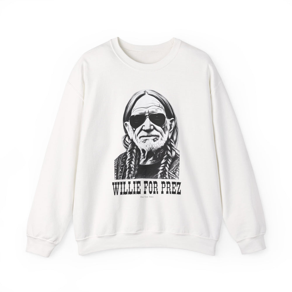 Willie For Prez Crewneck Sweatshirt