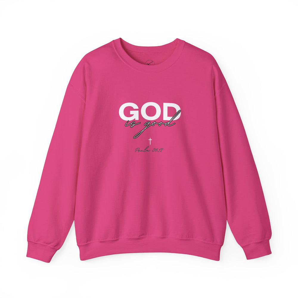 God Is Good - Psalms 34:18 - Crewneck Sweatshirt