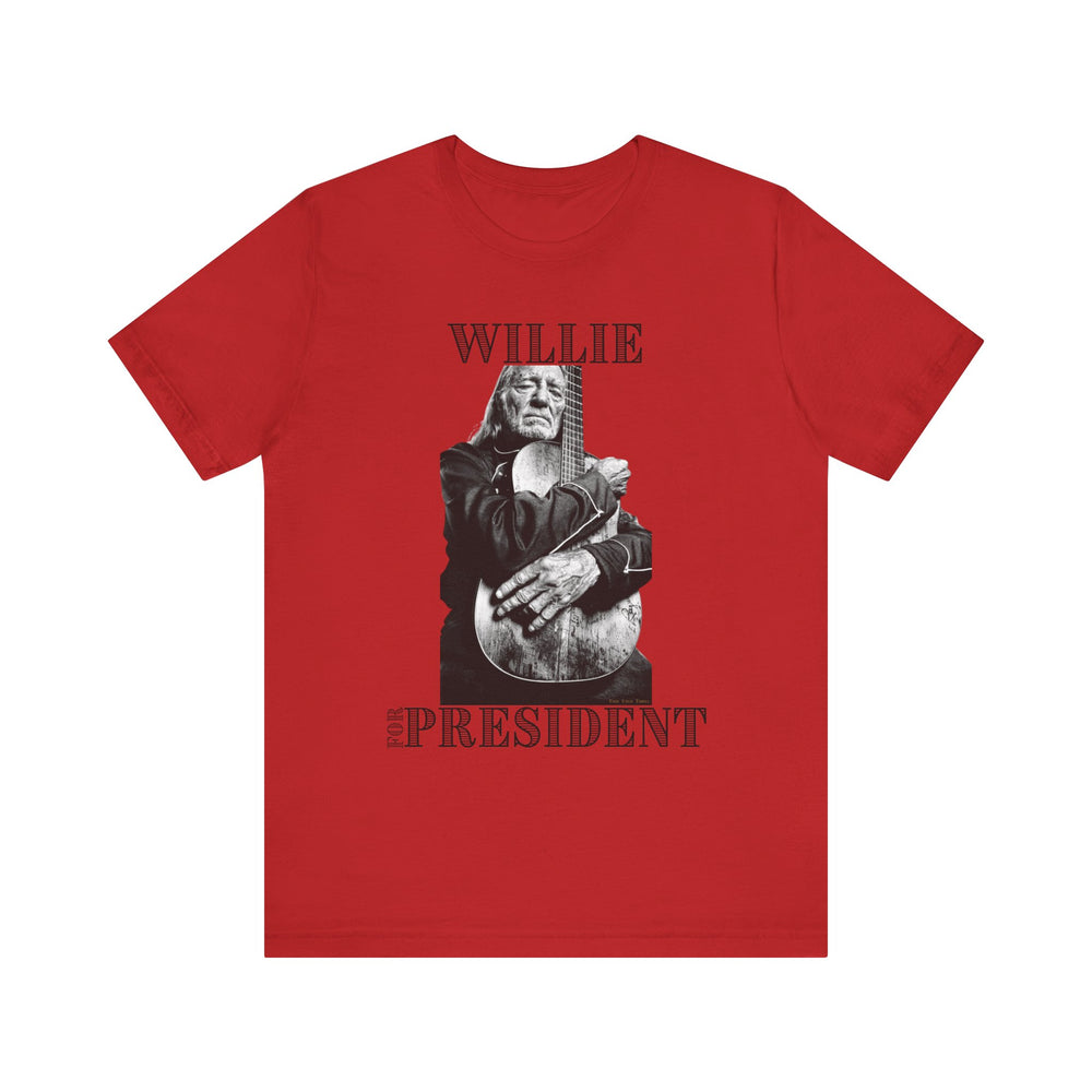 🎸 Willie For President – Jersey Short Sleeve Tee