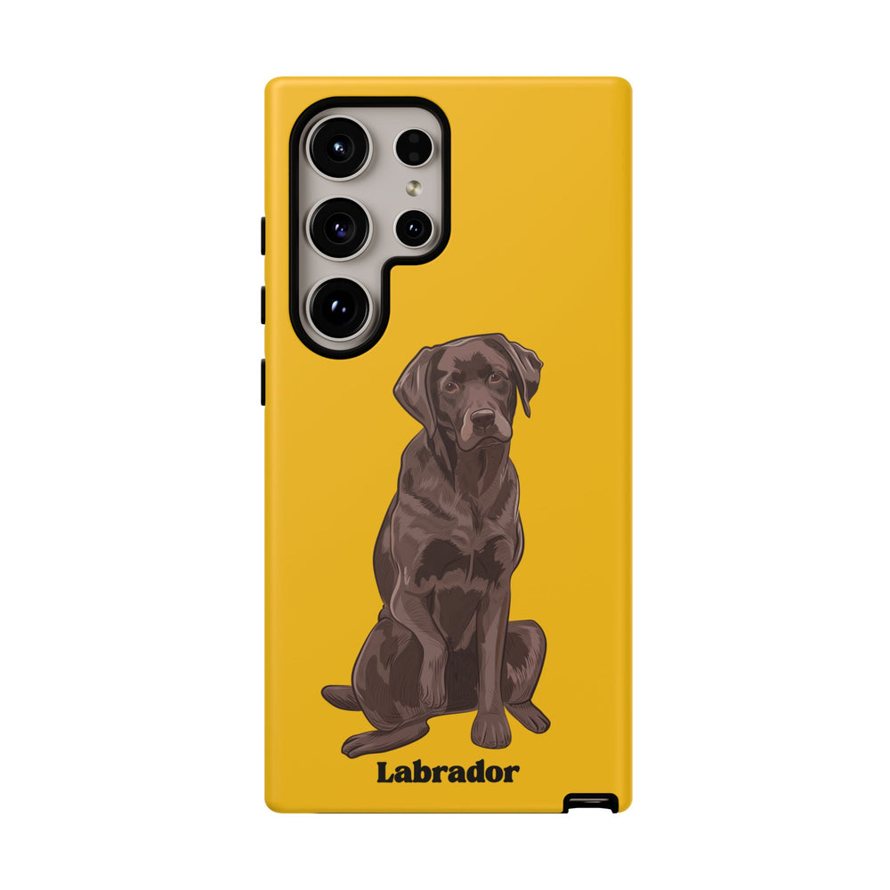 Chocolate Lab Protective Phone Case
