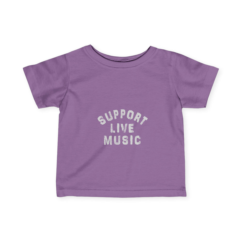 Support Live Music Infant Fine Jersey Tee