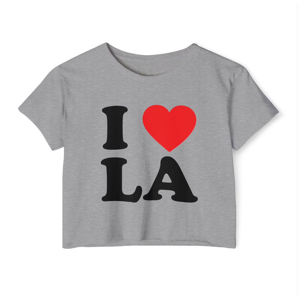 I ❤️ LA Women's Crop Tee