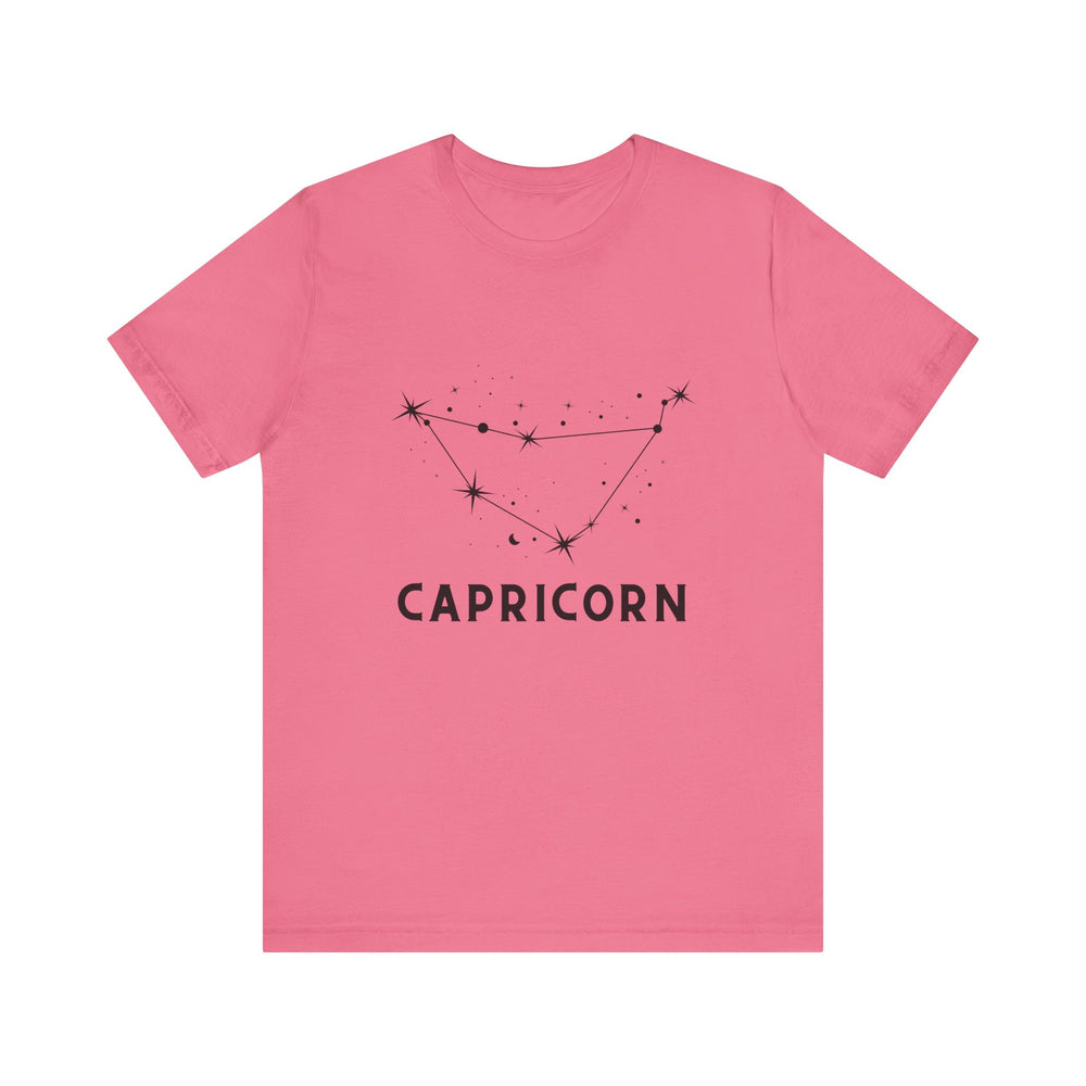 Capricorn Sea Goat Constellation Zodiac Unisex Jersey Short Sleeve Tee