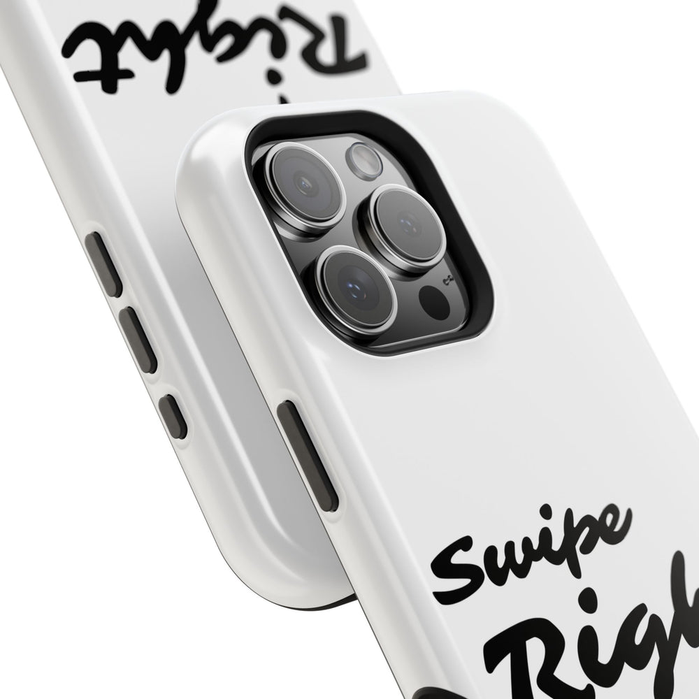 Swipe Right iPhone 16, 15 Magnetic Tough Cases - A Perfect Match for Your iPhone