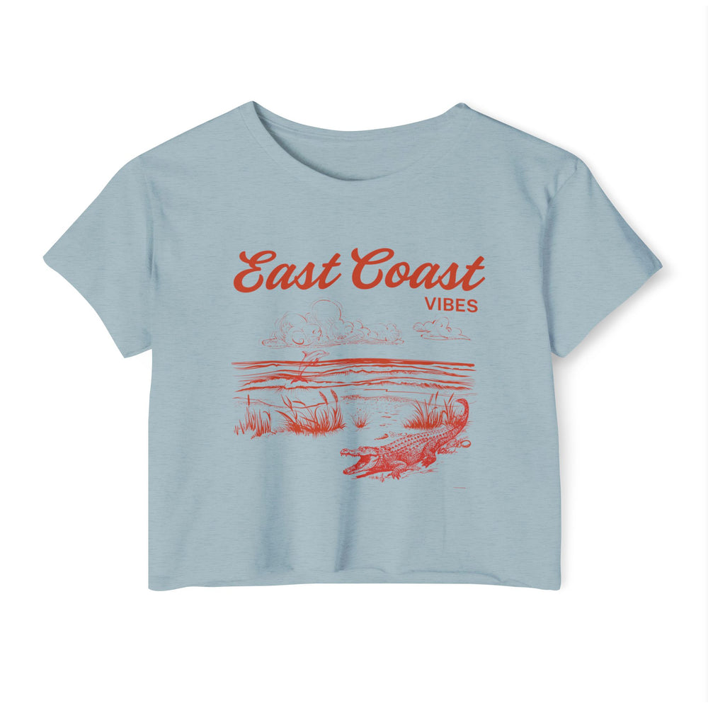East Coast Vibes Women's Festival Crop Top