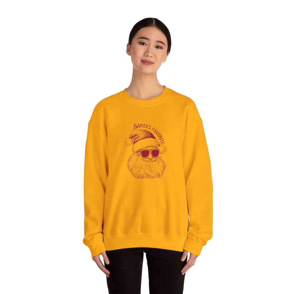 Santa's Favorite Crewneck Sweatshirt