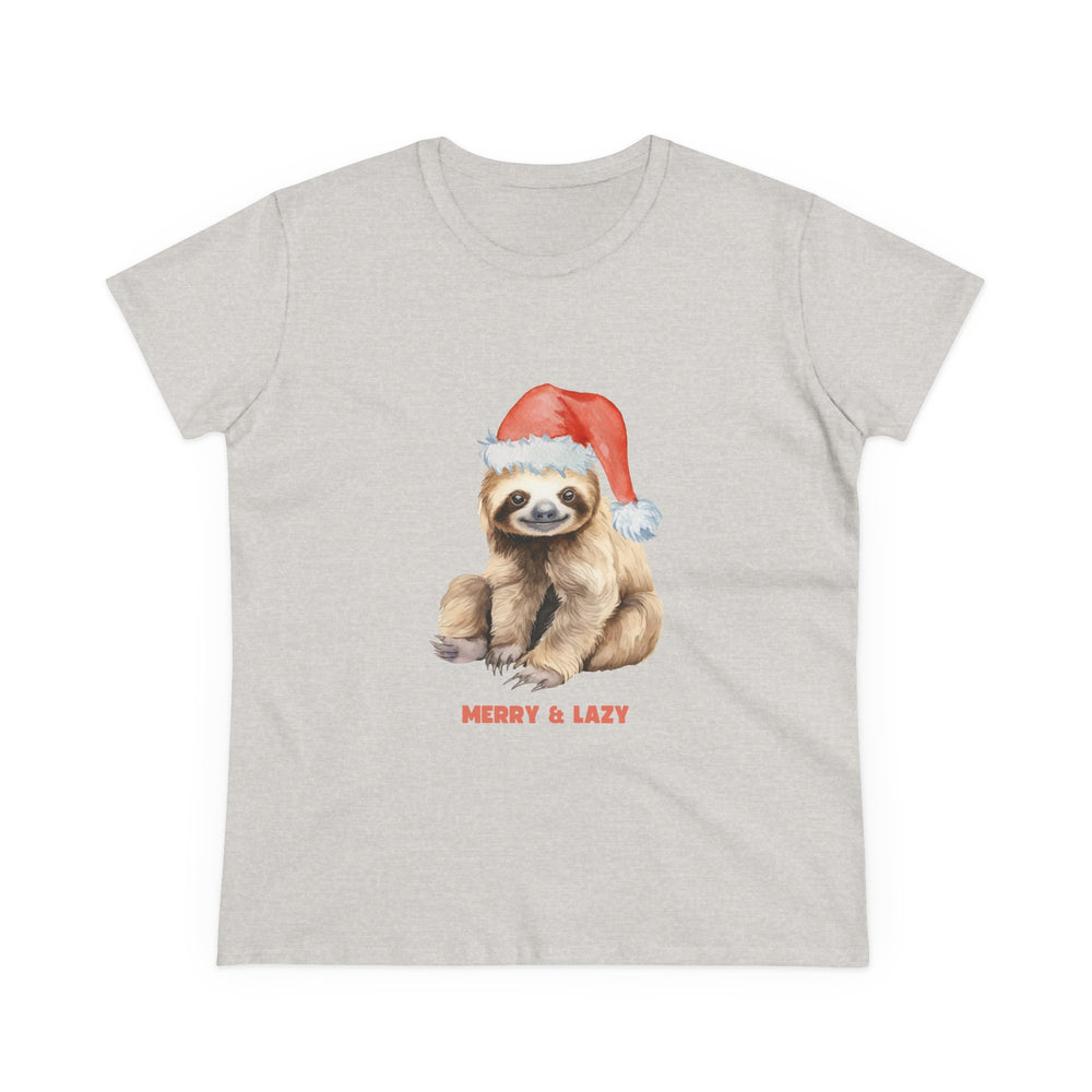 Sloth Christmas Women's Tee