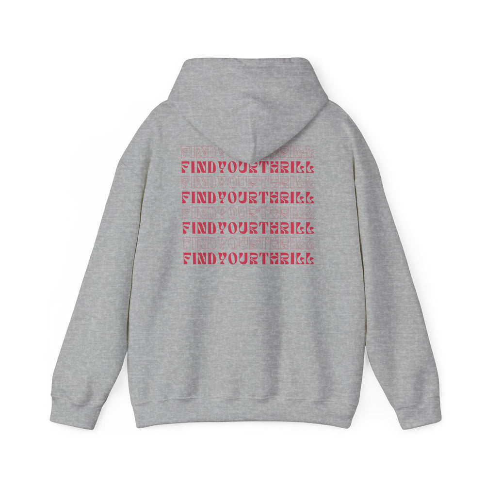 Find Your Thrill Hoodie – Adventure in Every Thread 🌎💙