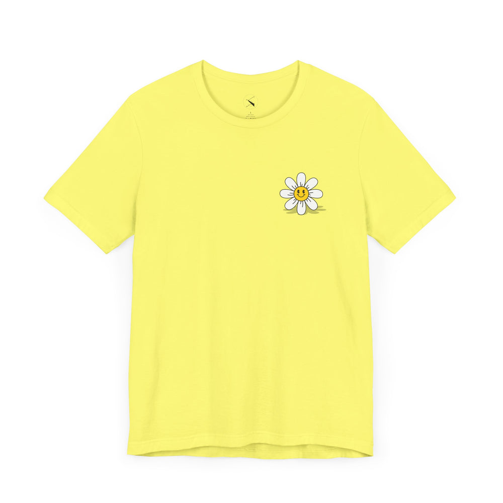 Smiling Daisy Men's Jersey Tee - Casual Summer Vibes