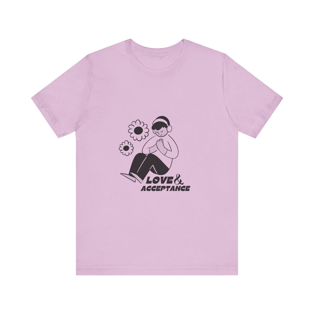 Love & Acceptance Autism Awareness Men's Short Sleeve Tee