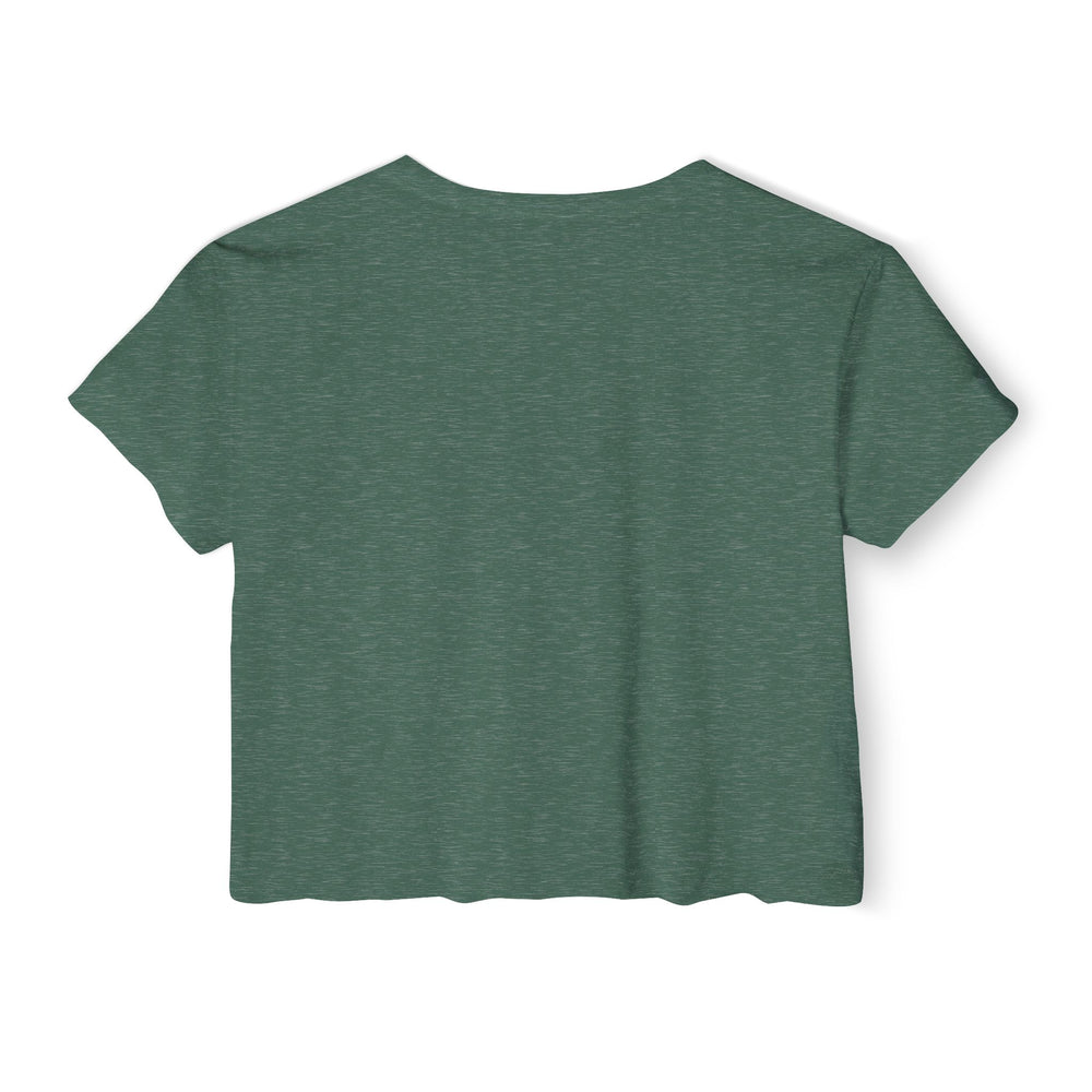 Blessed By Saint Valentine Women's Crop Tee