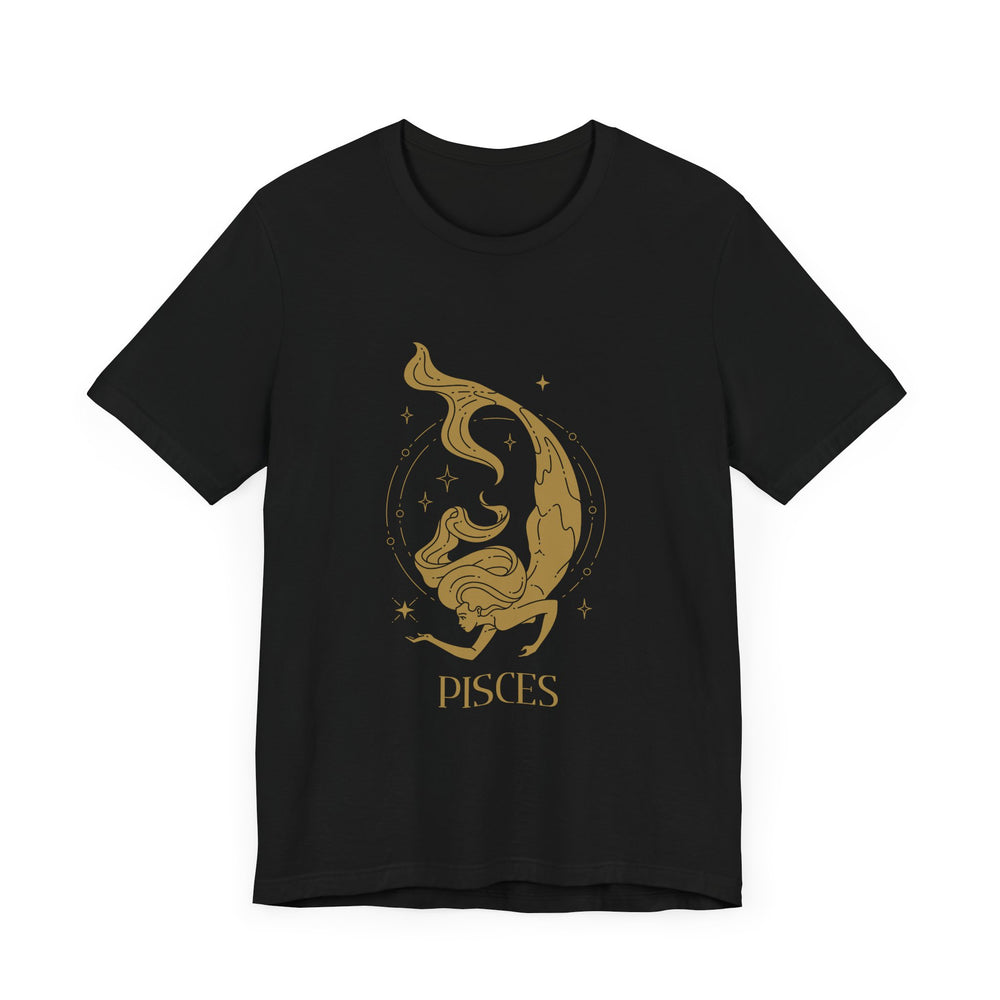 Pisces Constellation Zodiac Unisex Jersey Short Sleeve Tee